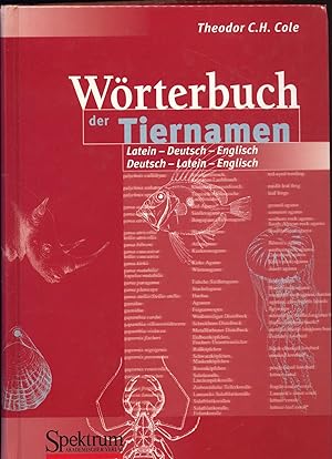 Imagen del vendedor de Wrterbuch der Tiernamen a la venta por avelibro OHG