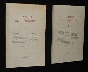 Bild des Verkufers fr L'Atelier de traduction (2 volumes) zum Verkauf von Abraxas-libris