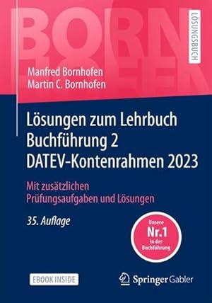Seller image for Lsungen zum Lehrbuch Buchfhrung 2 DATEV-Kontenrahmen 2023 for sale by Rheinberg-Buch Andreas Meier eK