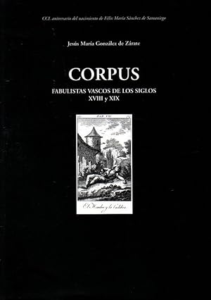 Imagen del vendedor de Corpus. Fabulistas vascos de los siglos XVIII y XIX . a la venta por Librera Astarloa
