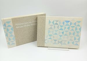 Imagen del vendedor de Palabras para un cuaderno / La Alhambra - Cuaderno de dibujos 2 Volumes a la venta por Antiquariat Smock