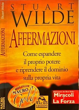 Seller image for Affermazioni. for sale by Libreria La Fenice di Pietro Freggio
