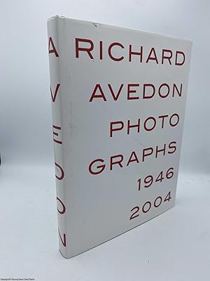 Imagen del vendedor de Richard Avedon Photographs 1946-2004 a la venta por 84 Charing Cross Road Books, IOBA