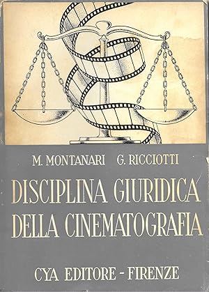 Imagen del vendedor de Disciplina giuridica della cinematografia vol. I-II a la venta por MULTI BOOK