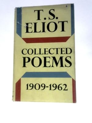 Bild des Verkufers fr Collected Poems, 1909-1962 zum Verkauf von World of Rare Books