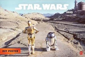 Bild des Verkufers fr Star Wars Broschur XL Kalender 2025 : Praktisch und ein absoluter Hingucker: Terminplaner gro mit den besten Szenen aus den Star Wars Filmen. Viel Platz fr Termine fr Star Wars Fans. zum Verkauf von AHA-BUCH GmbH