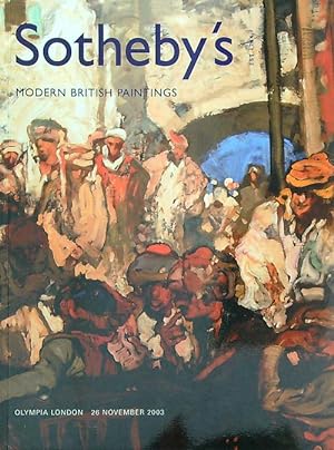 Sotheby's Modern british paintings 26 november 2003
