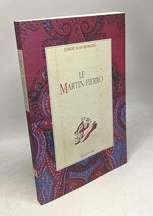 Imagen del vendedor de Le "Martin Fierro" a la venta por crealivres