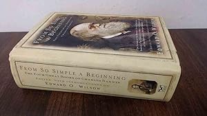 Imagen del vendedor de From So Simple a Beginning: Darwins Four Great Books a la venta por BoundlessBookstore