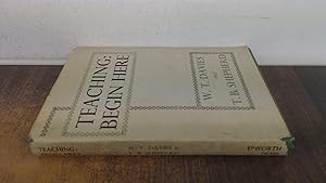 Imagen del vendedor de Teachings Begin Here a la venta por BoundlessBookstore