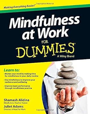 Bild des Verkufers fr Mindfulness at Work For Dummies zum Verkauf von WeBuyBooks