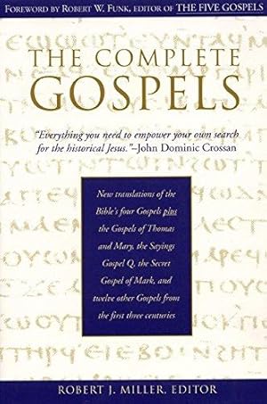 Imagen del vendedor de The Complete Gospels a la venta por WeBuyBooks