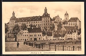 Ansichtskarte Neuburg a. D., Schlosskaserne