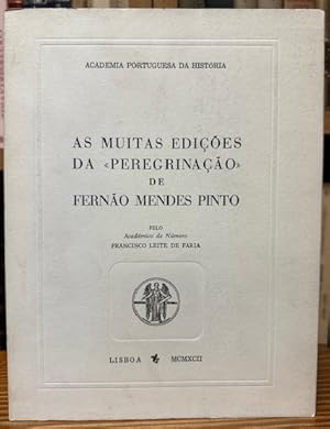 Seller image for AS MUITAS EDIOES DA "PEREGRINAAO" DE FERNAO MENDES PINTO for sale by Fbula Libros (Librera Jimnez-Bravo)