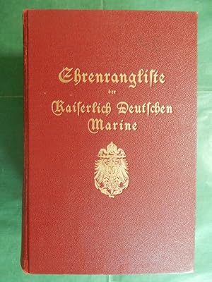 Ehrenrangliste der Kaiserlichen Deutschen Marine 1914-18