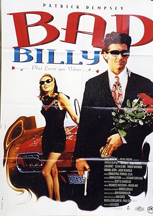 "BAD BILLY (BANK ROBBER)" Réalisé par Nick MEAD en 1993 avec Patrick DEMPSEY, Lisa BONET / Affich...