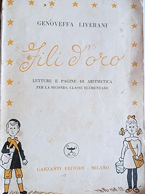 Immagine del venditore per Fili d'oro venduto da librisaggi