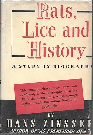 Imagen del vendedor de Rats, Lice And History a la venta por Charing Cross Road Booksellers