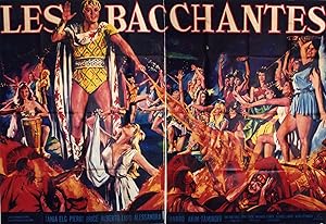 "LES BACCHANTES (LE BACCANTI)" Réalisé par Giorgio FERRONI en 1961 avec Pierre BRICE, Tania ELG, ...