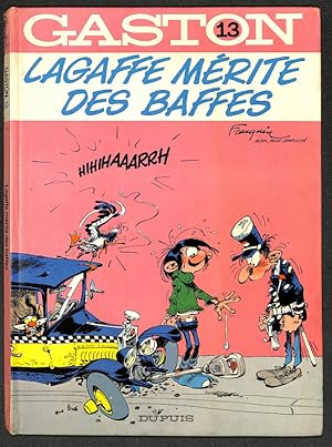 Image du vendeur pour Gaston 13. Lagaffe Merite des Baffes mis en vente par Els llibres de la Vallrovira