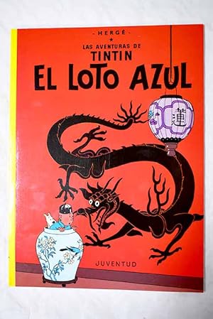 Imagen del vendedor de El loto azul a la venta por Alcan Libros