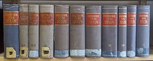 Freiherr vom Stein, Briefe und amtliche Schriften - 10 Bände in 11 : 1. Studienzeit. Eintritt in ...