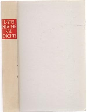 Lateinische Gedichte. Mit Übertragungen deutscher Dichter, hrsg. v. Horst Rüdiger. (2. bearbeitet...