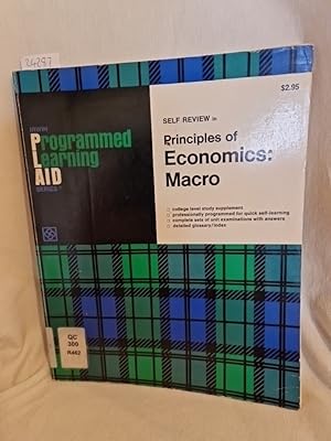 Seller image for Programmed Learning Aid for Principles of Economics: Macro. (= Irwin PLAID Series). for sale by Versandantiquariat Waffel-Schrder