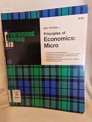 Bild des Verkufers fr Programmed Learning Aid for Principles of Economics: Micro. (= Irwin PLAID Series). zum Verkauf von Versandantiquariat Waffel-Schrder