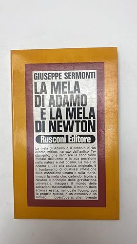 Immagine del venditore per La mela di Adamo e la mela di Newton venduto da librisaggi