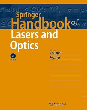 Imagen del vendedor de Springer Handbook of Lasers and Optics (Springer Handbooks). a la venta por Antiquariat Thomas Haker GmbH & Co. KG