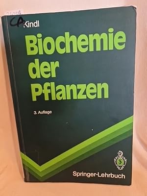 Seller image for Biochemie der Pflanzen. (= Springer-Lehrbuch). for sale by Versandantiquariat Waffel-Schrder