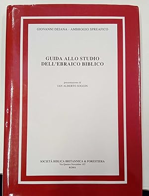Seller image for Guida allo studio dell'ebraico biblico for sale by librisaggi