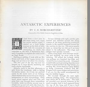 Seller image for Antarctic Experiences for sale by Legacy Books II