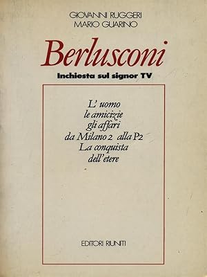 Immagine del venditore per Berlusconi. Inchiesta sul signor TV venduto da Librodifaccia