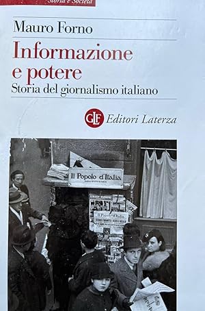 Seller image for Informazione e potere. Storia del giornalismo italiano for sale by librisaggi