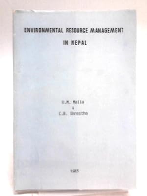 Seller image for Environmental Resource Management In Nepal for sale by World of Rare Books