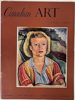 CANADIAN ART: Vol VIII, No. 1. Autumn 1950.