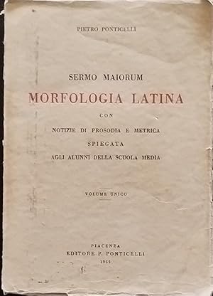 Sermo maiorum. Morfologia latina