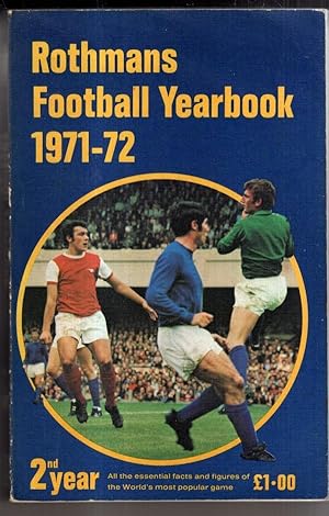 Image du vendeur pour Rothman's Football Year Book 1971-72 mis en vente par High Street Books