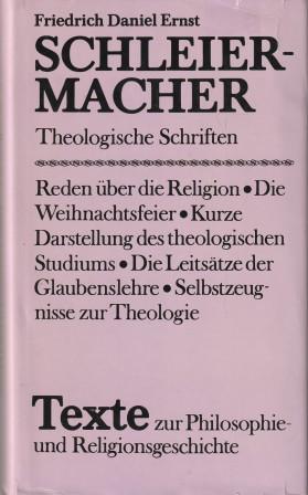 Bild des Verkufers fr Theologische Schriften. zum Verkauf von Versandantiquariat Dr. Uwe Hanisch