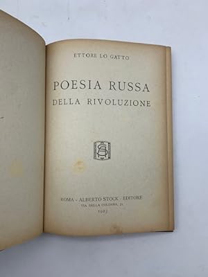 Poesia russa della Rivoluzione