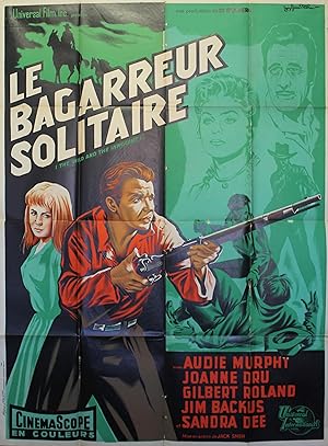 "LE BAGARREUR SOLITAIRE (THE WILD AND THE INNOCENT)" Réalisé par Jack SHER en 1959 avec Audie MUR...