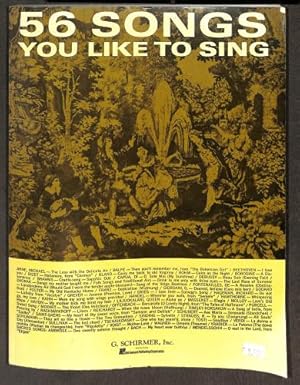 Seller image for 56 Songs You Like to Sing: Voice and Piano for sale by WeBuyBooks