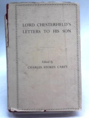 Bild des Verkufers fr Lord Chesterfield's Letters To His Son, Vol 2 zum Verkauf von World of Rare Books