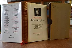 Image du vendeur pour Oeuvres completes I: Fables, Contes et Nouvelles. Introduction par Edmond Pilon et Rene Groos. Texte etabli et Annote par Rene Groos et Jacques Schiffrin. Bibliotheque de la Pleiade. mis en vente par Gppinger Antiquariat