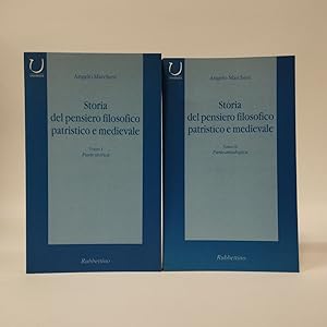 Storia del pensiero filosofico patristico e medievale. Due volumi