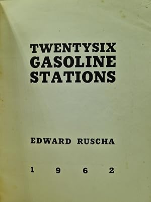 Seller image for Twentysix Gasoline Stations for sale by Voewood Rare Books. ABA. ILAB. PBFA