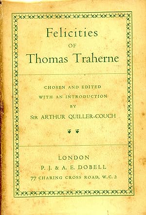 Felicities of Thomas Traherne