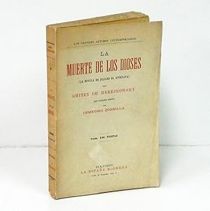 Imagen del vendedor de La muerte de los dioses. (La novela de Juliano el Apstata). a la venta por Librera Berceo (Libros Antiguos)